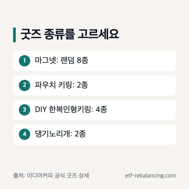 랜덤 마그넷 8종 파우치 키링 2종 한복인형키링 4종 댕기노리개 2종