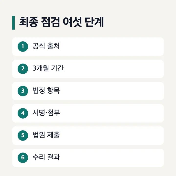 상속포기 양식 다운로드와 출력 최종 점검