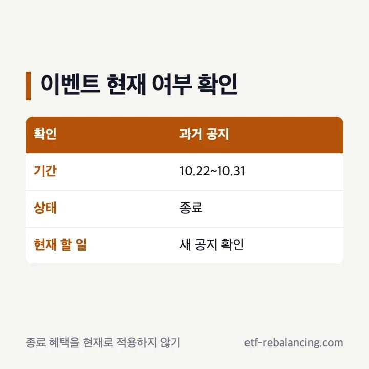영암군 고향사랑기부 이벤트 진행 여부 확인 항목