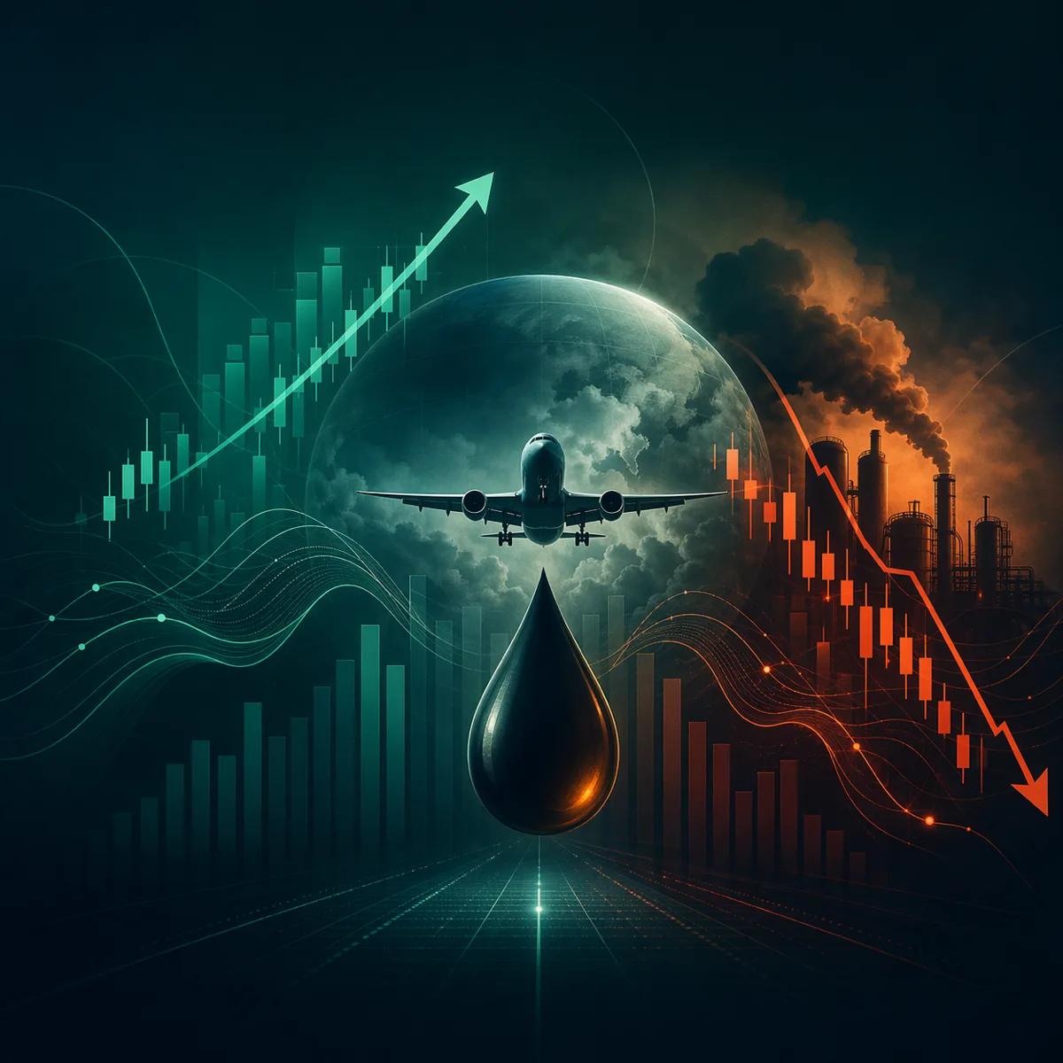 유나이티드항공 실적 호조에도 유가 급등·감편 경고…JETS ETF 흔들 | JETS, XLE, USO