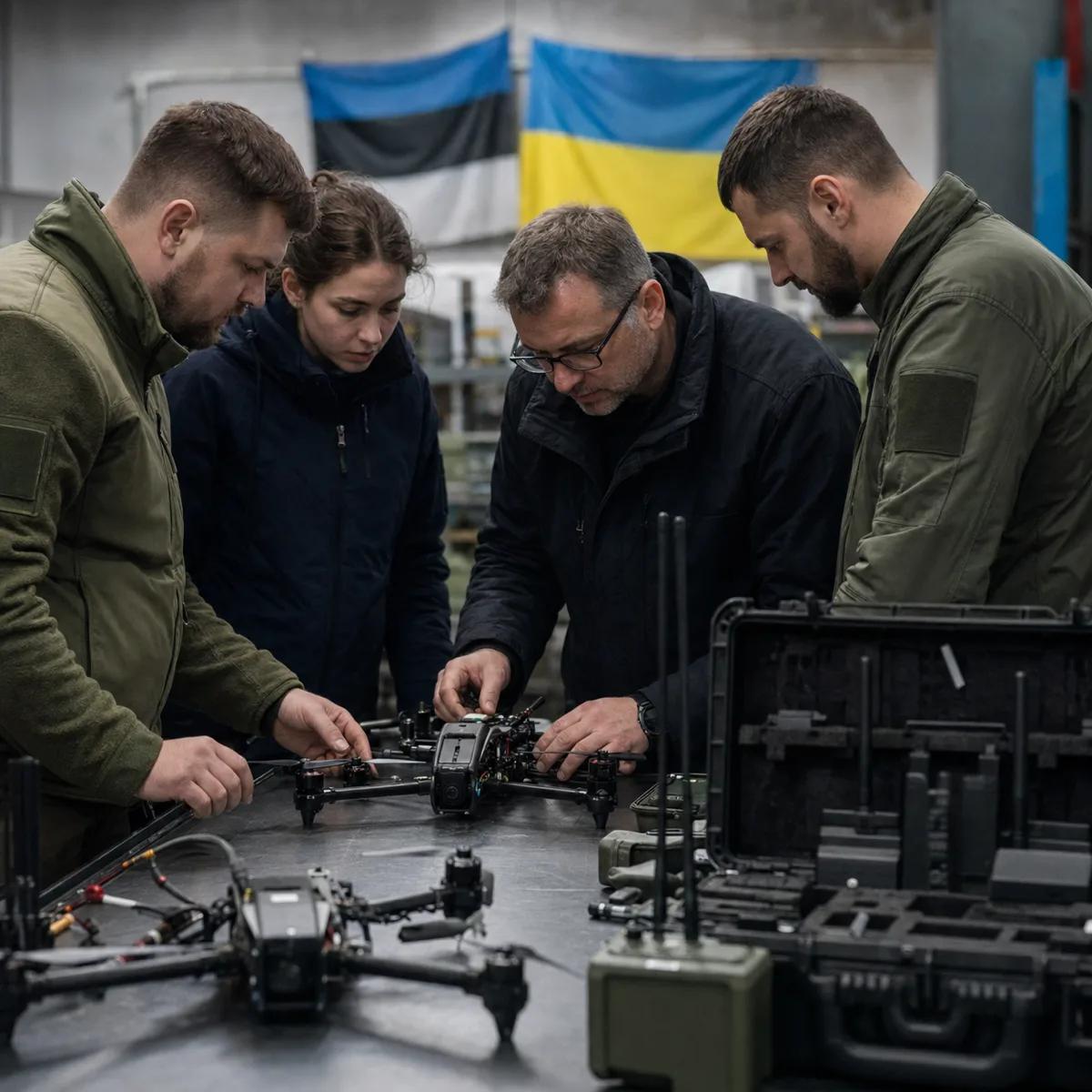 우크라이나·에스토니아, 드론 방산 협력 확대 | ITA, PPA