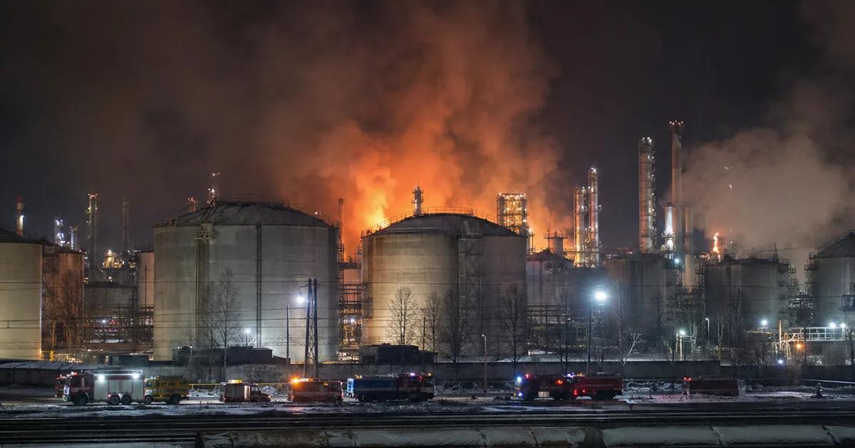 우크라이나, 러시아 정유·철도 동시 타격