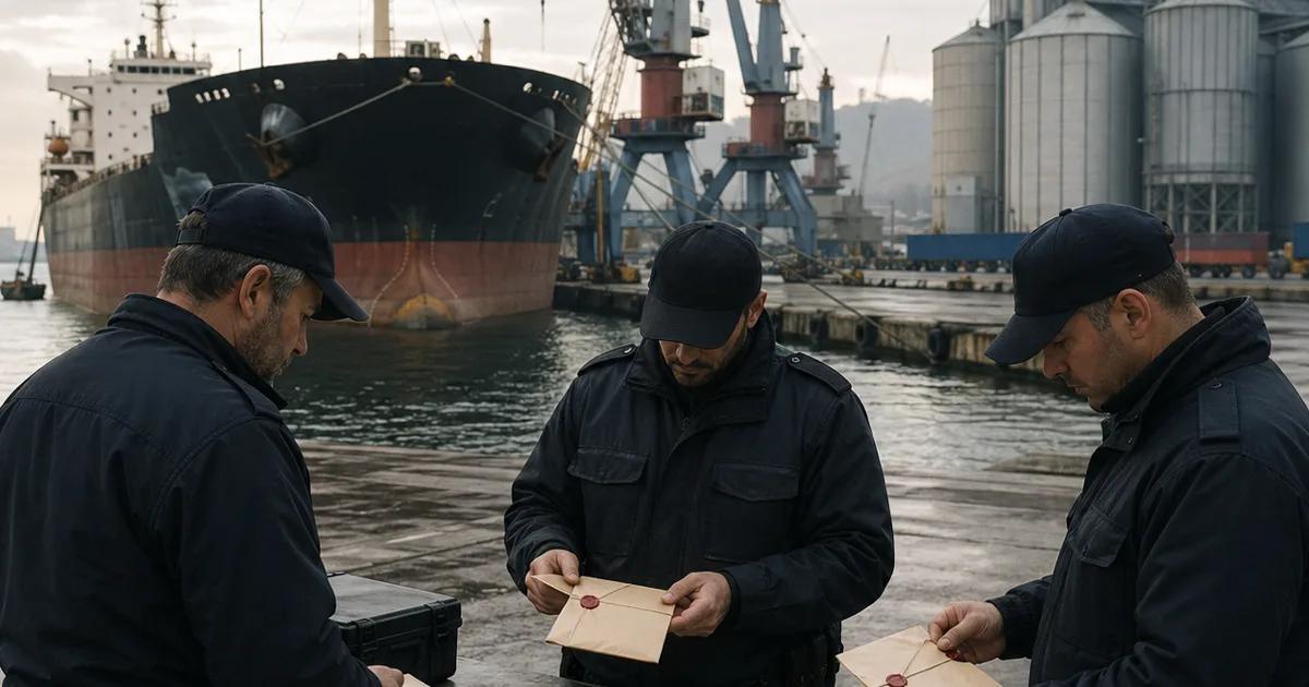 우크라 곡물 선박 압류 요청, 제재망 시험대