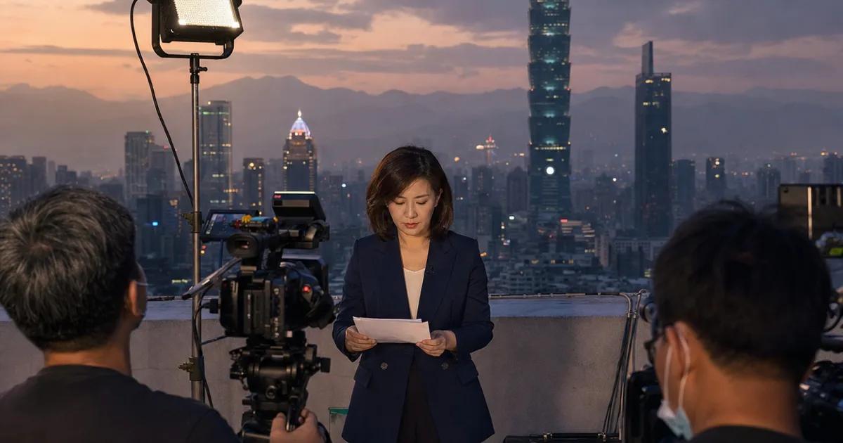 CBS 앵커 대만행, 미중 외교의 그림자