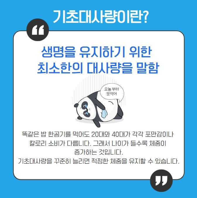 기초대사량 계산기 1