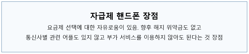 자급제 뜻 4