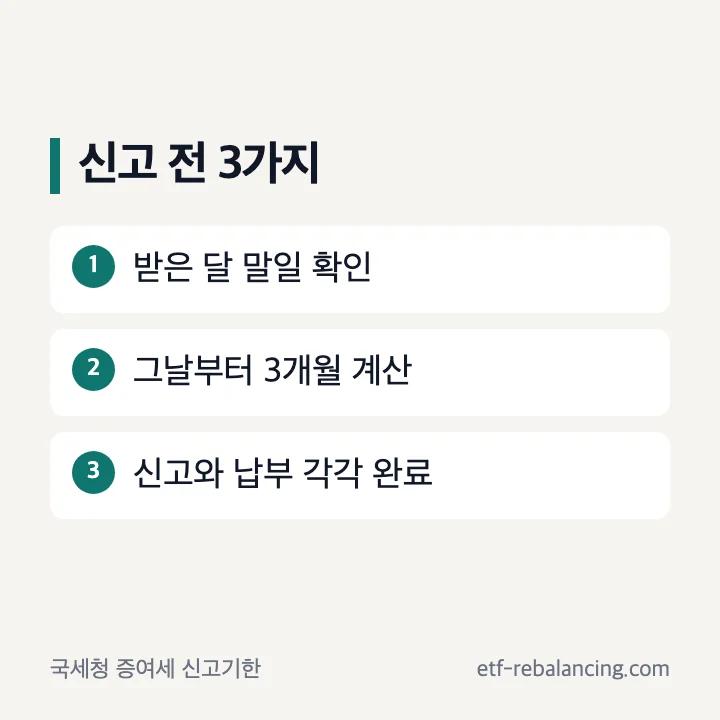 성인자녀 증여세 신고기한과 준비서류