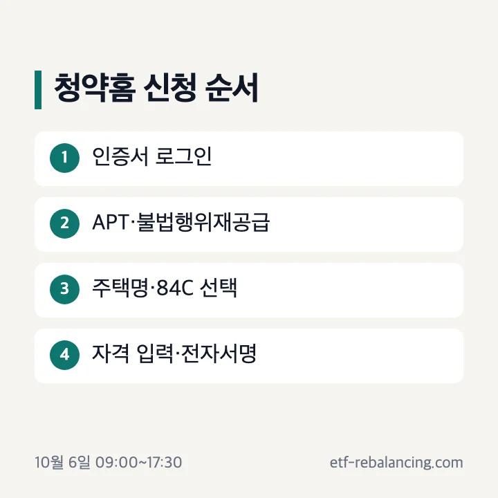 청약홈 인증서 로그인과 불법행위재공급 신청 순서