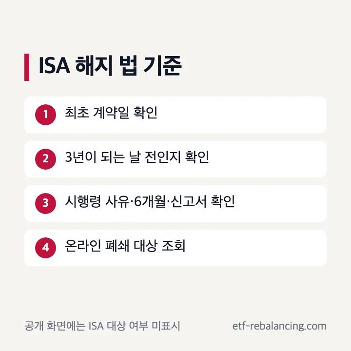 나무증권 ISA 해지 방법과 세금 확인