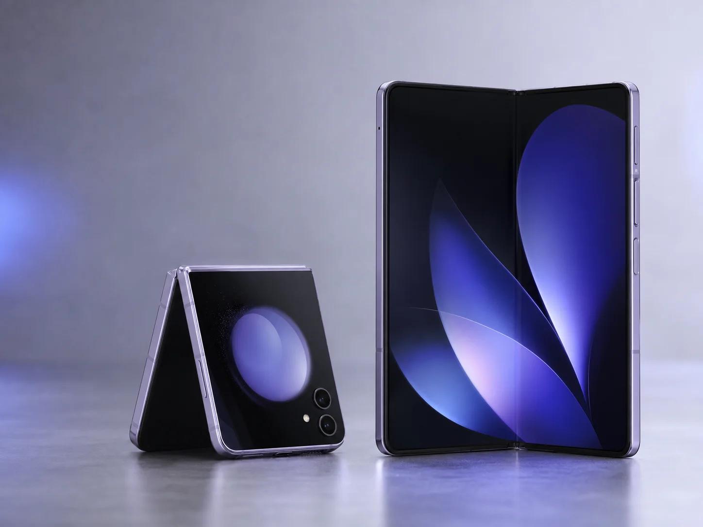 Galaxy Z Fold8 Ultra, Z Fold8, Z Flip8 스마트폰 제품 이미지