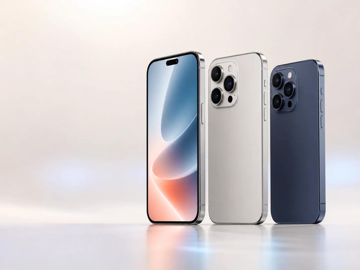 iPhone 17 시리즈 스마트폰 제품 이미지