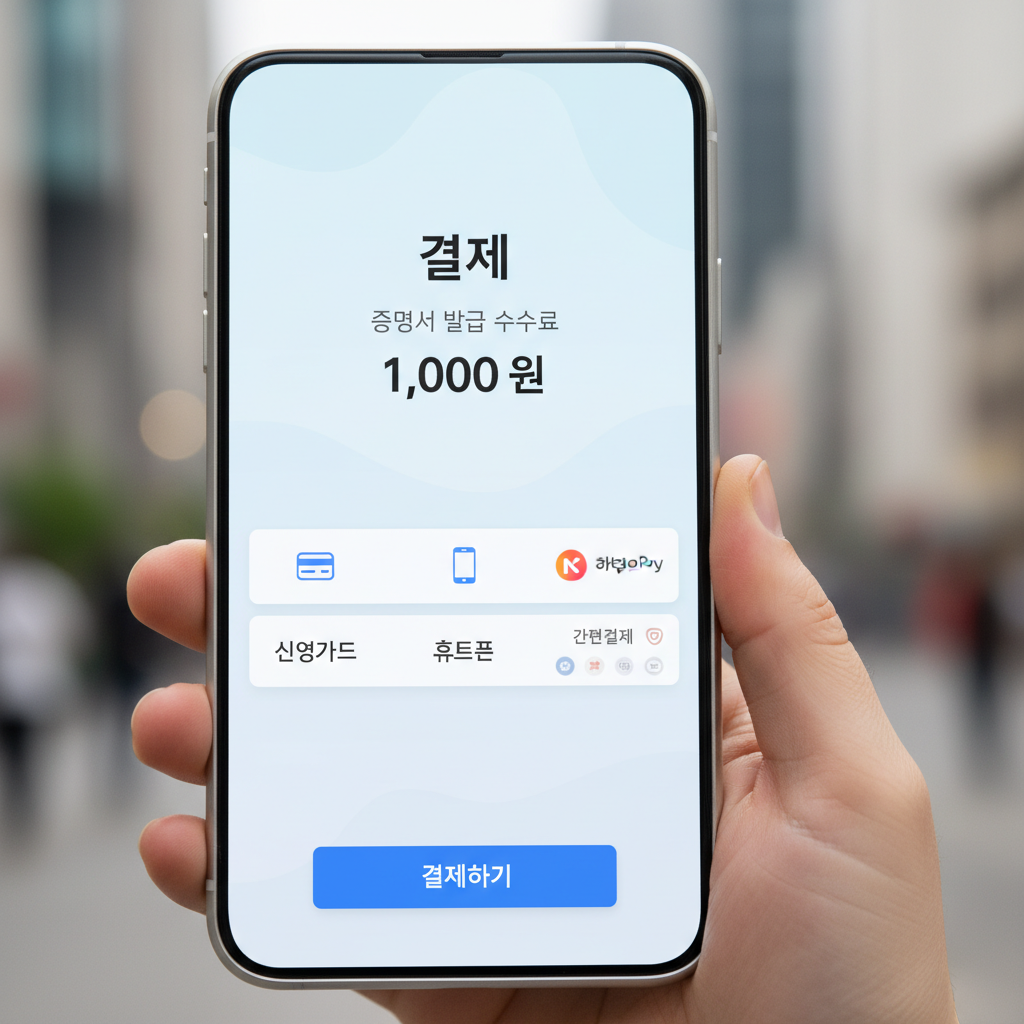 가족관계증명서 PDF 저장