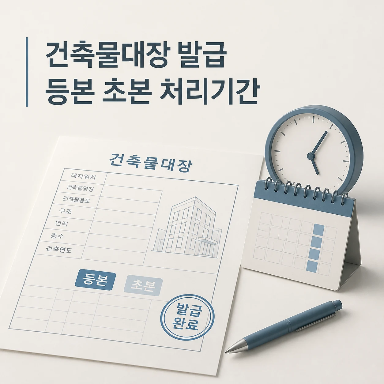 건축물대장 발급 대표 이미지