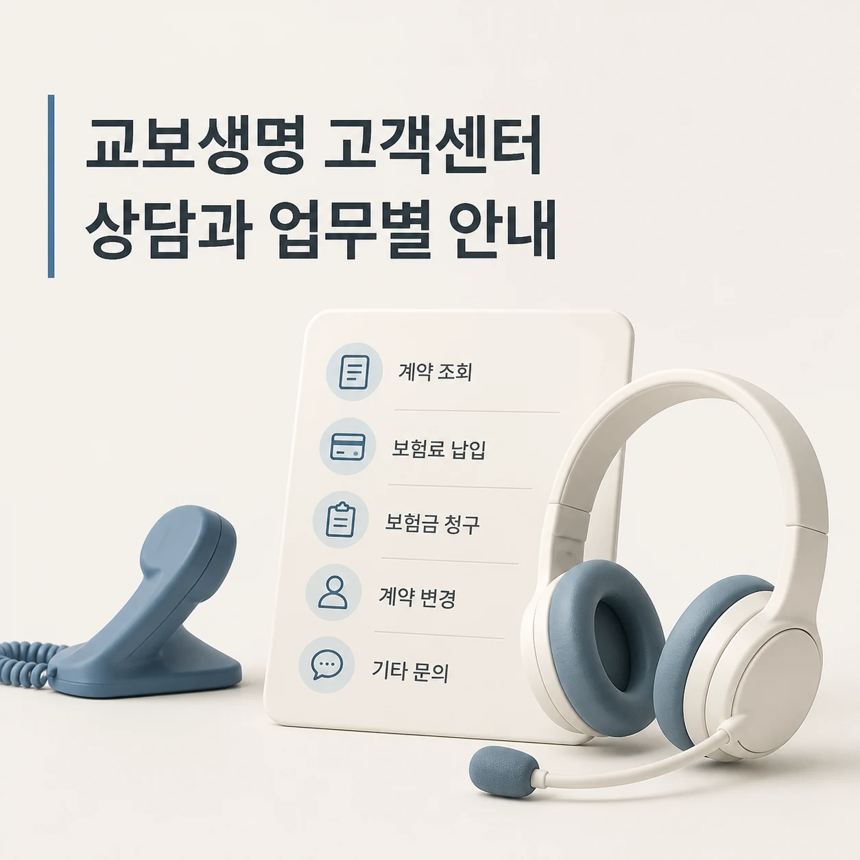 교보생명 고객센터 대표 이미지