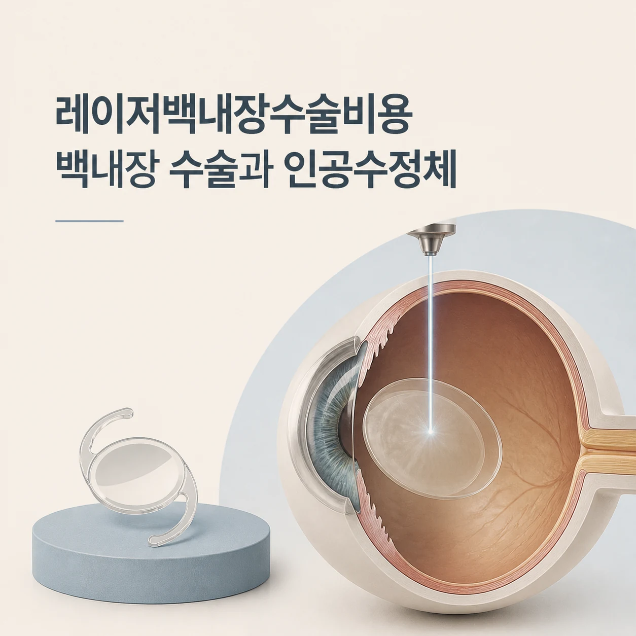 레이저백내장수술비용 백내장 수술과 인공수정체 1 레이저백내장수술비용 대표 이미지