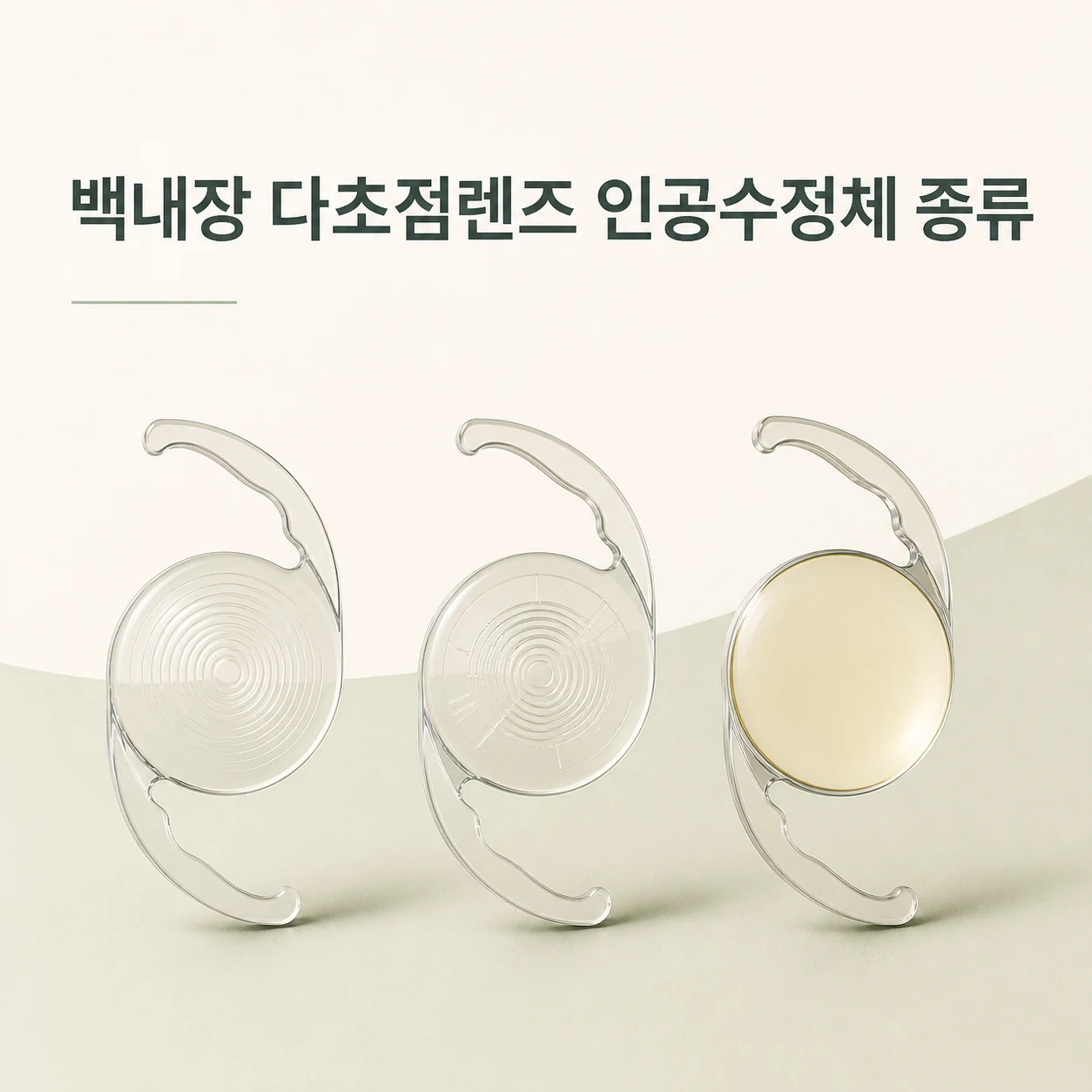 백내장 다초점렌즈 대표 이미지