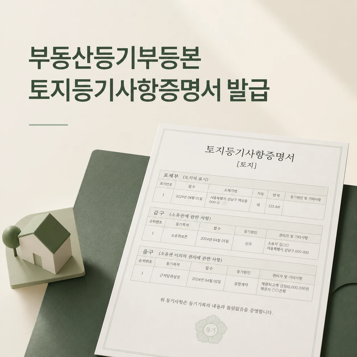 부동산등기부등본 대표 이미지