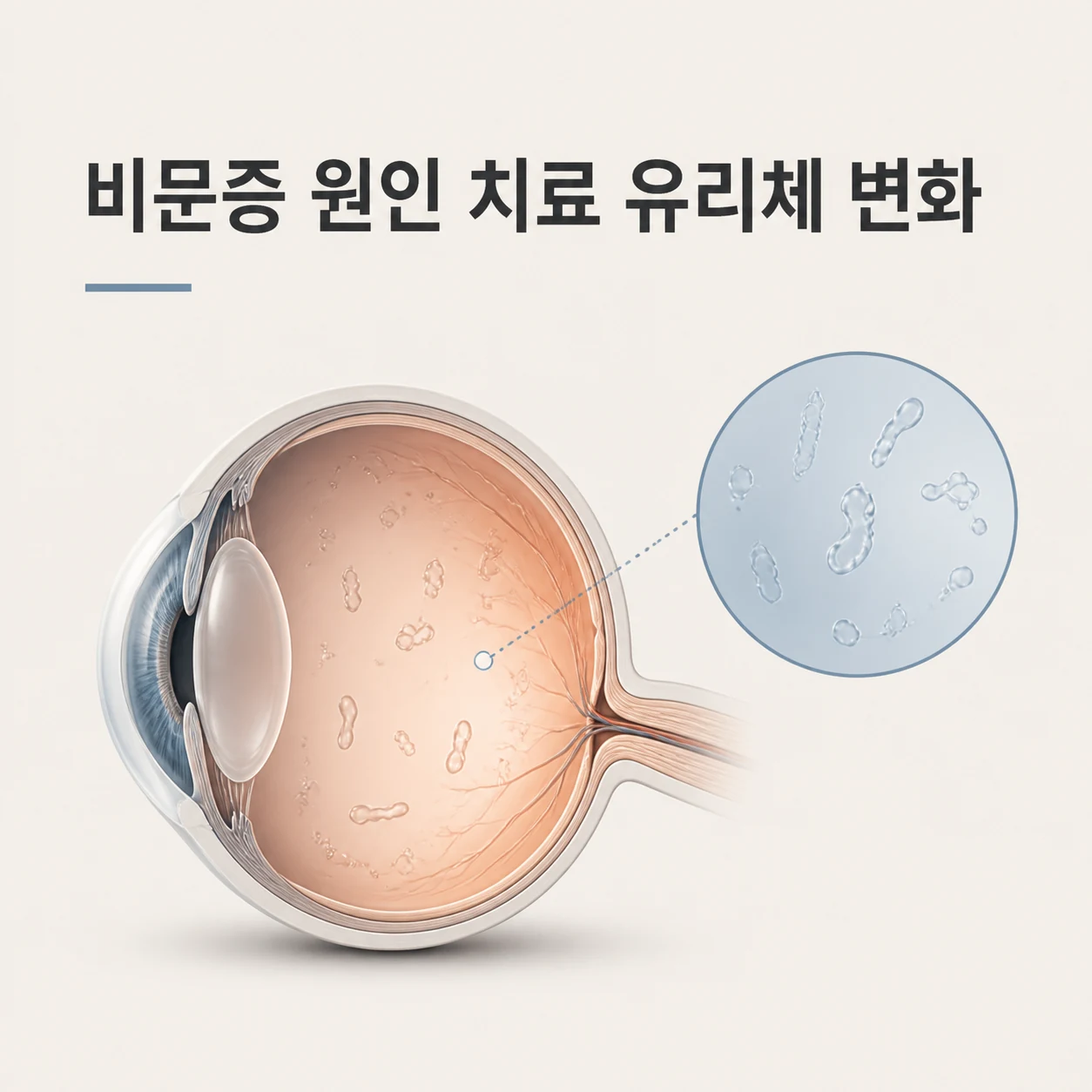 비문증 원인 치료 대표 이미지