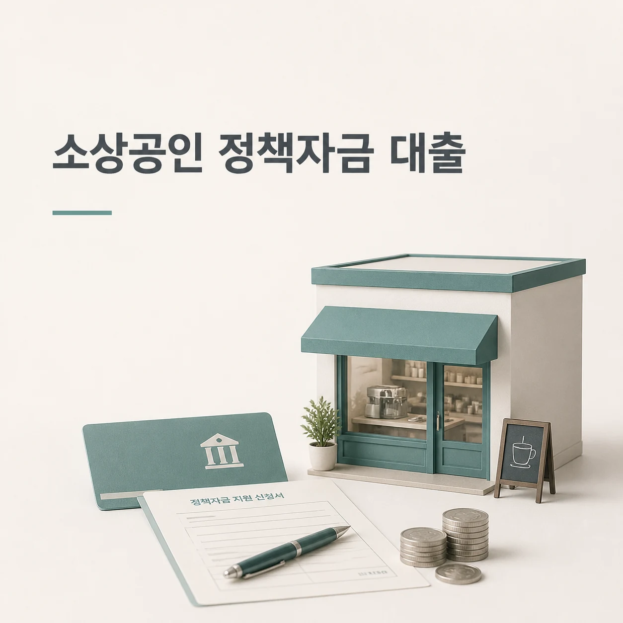 소상공인 정책자금 대출 대표 이미지