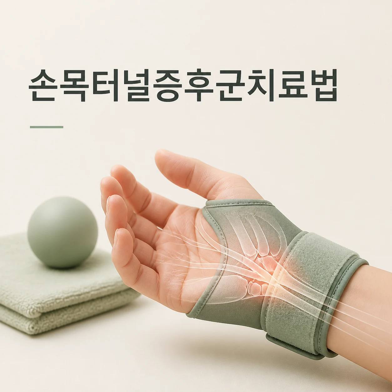 손목터널증후군치료법 대표 이미지