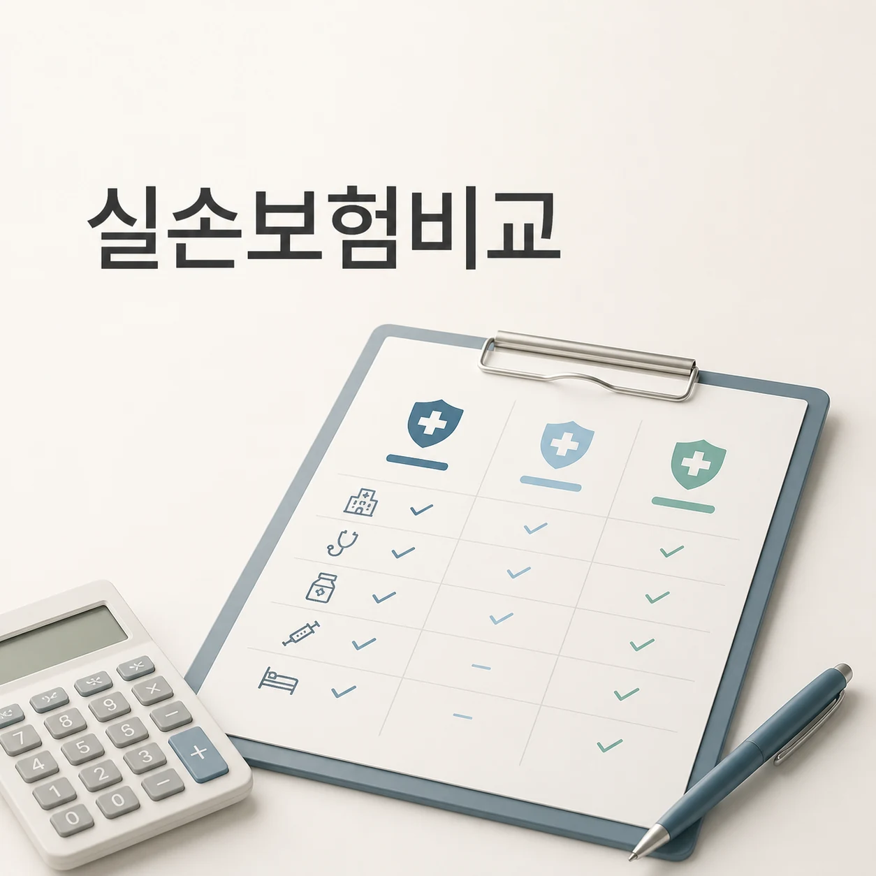실손보험 중복가입 비례보상과 단체실손 중지제도 2 실손보험비교 대표 이미지