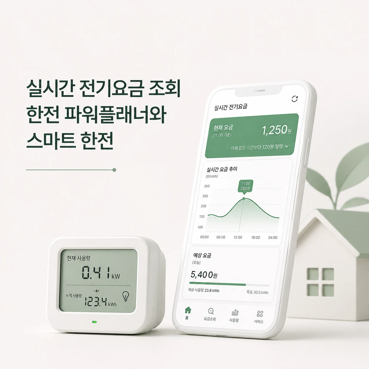 실시간 전기요금 조회 대표 이미지
