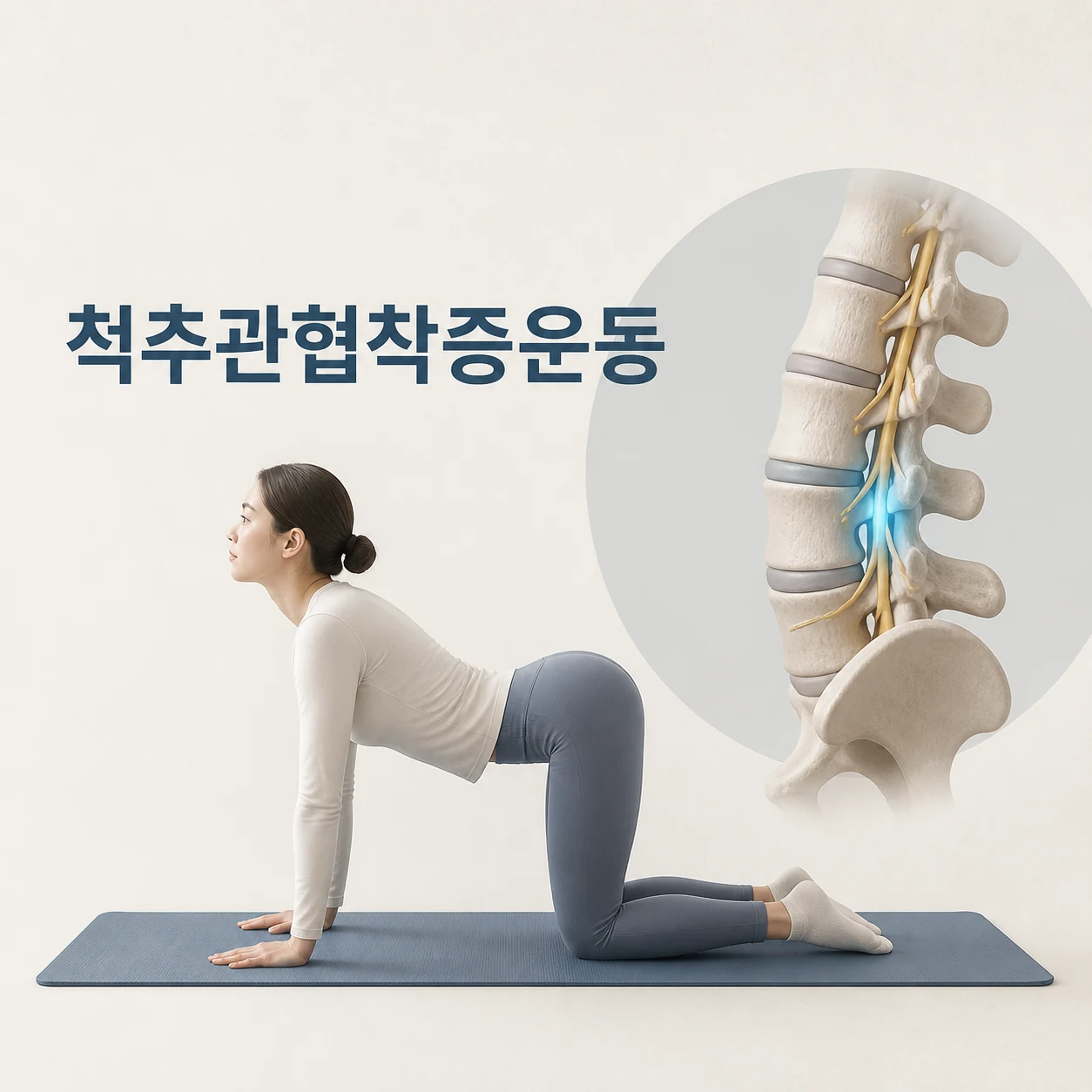 척추관협착증 치료법과 수술이 필요한 증상 2 척추관협착증운동 대표 이미지