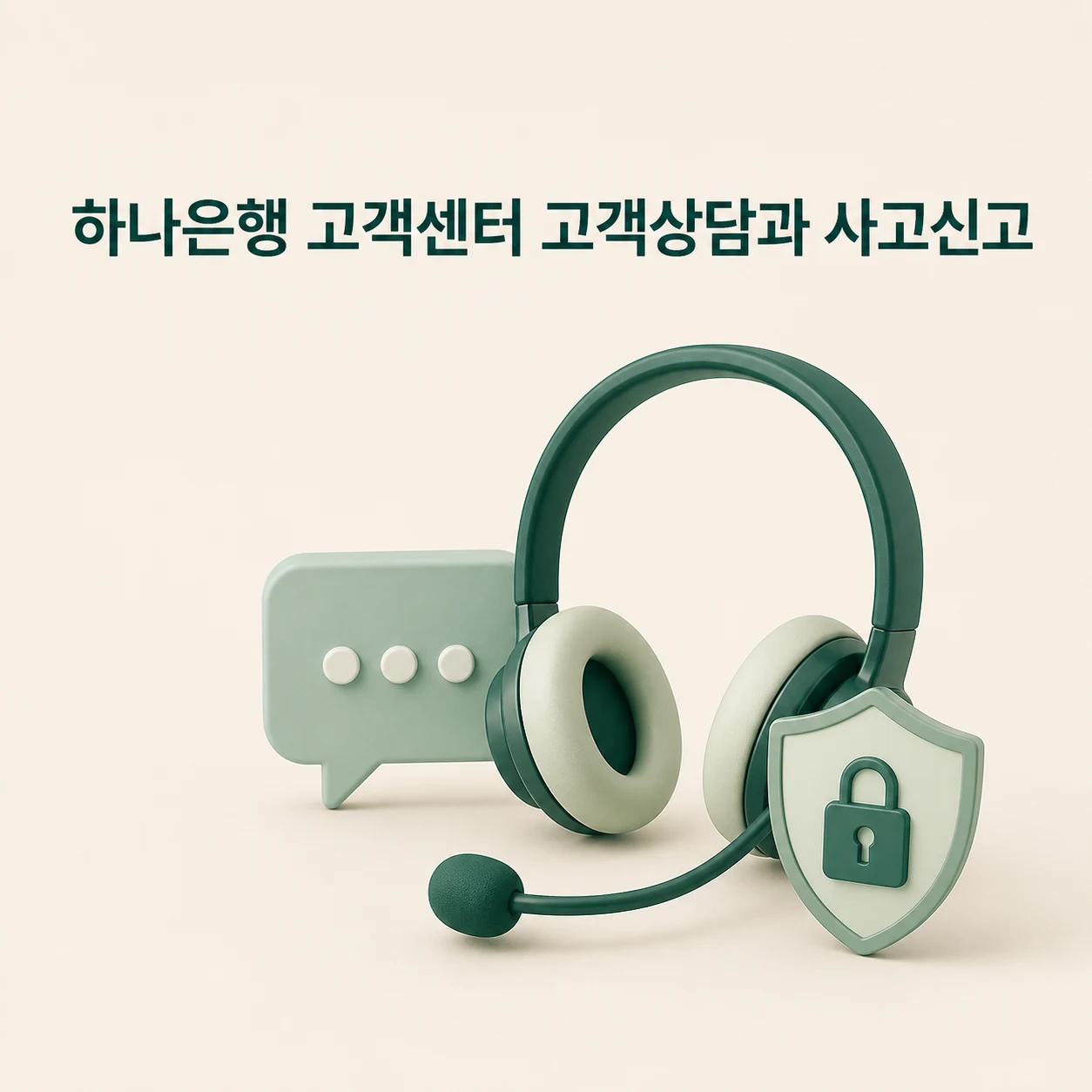 하나은행 고객센터 대표 이미지