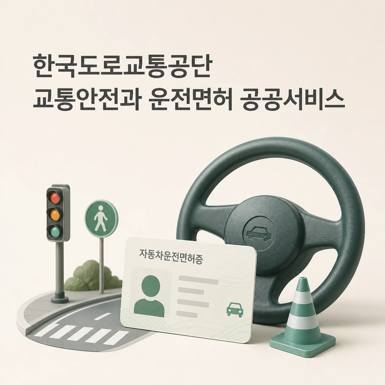 한국도로교통공단 교통안전과 운전면허 공공서비스 1 한국도로교통공단 대표 이미지