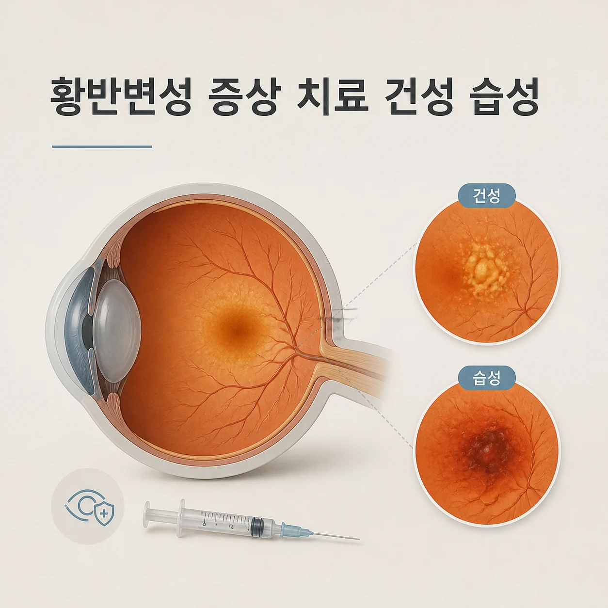 황반변성 증상 치료 대표 이미지