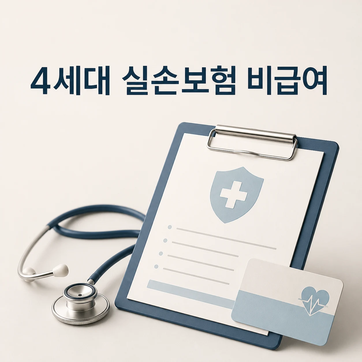 4세대 실손보험 비급여 이용량에 따른 보험료 기준 1 4세대 실손보험 비급여 대표 이미지
