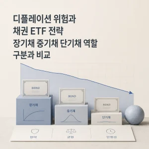 디플레이션 위험과 채권 ETF 전략 장기채 중기채 단기채 역할 구분과 비교 5 디플레이션 위험과 채권 ETF 전략 장기채 중기채 단기채 역할 구분과 비교