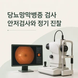 당뇨망막병증 검사 대표 이미지
