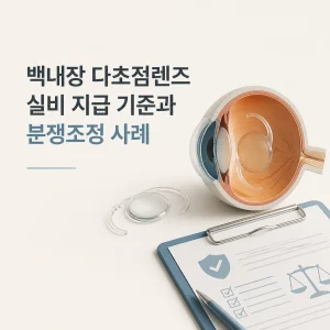 백내장 다초점렌즈 실비 대표 이미지