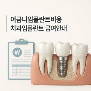 어금니임플란트비용 치과임플란트 급여안내 1 어금니임플란트비용 대표 이미지