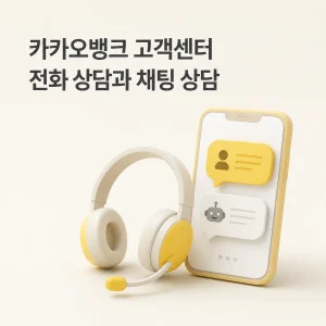 카카오뱅크 고객센터 전화 상담과 채팅 상담 7 카카오뱅크 고객센터 대표 이미지