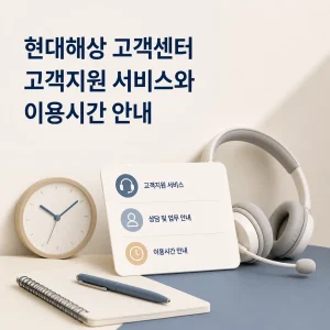 현대해상 고객센터 고객지원 서비스와 이용시간 안내 3 현대해상 고객센터 대표 이미지