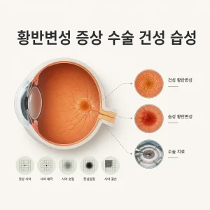 황반변성 증상 수술 건성 습성 7 황반변성 증상 수술 대표 이미지