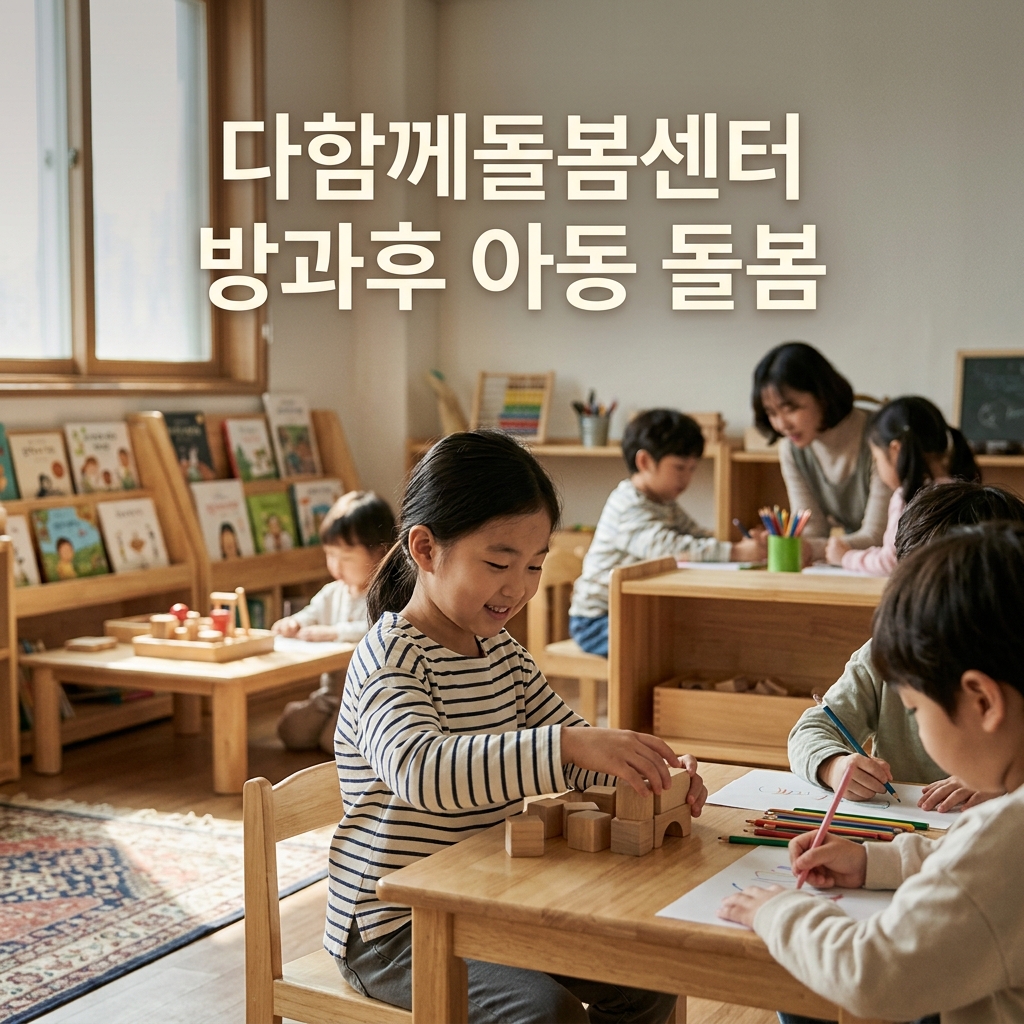 다함께돌봄센터 이용료 다함께돌봄센터 2026 월 이용료와 프로그램 비용