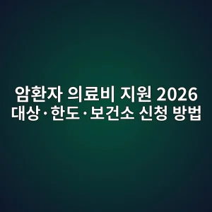 암환자 의료비 지원 2026 대상·한도·보건소 신청 방법 3 ec9594ed9998ec9e90 ec9d98eba38cebb984 eca780ec9b90 2026 eb8c80ec8381c2b7ed959ceb8f84c2b7ebb3b4eab1b4ec868c ec8ba0ecb2ad ebb0a9ebb295 1788394149